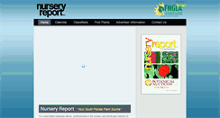 Desktop Screenshot of nursery-report.com